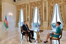 Prezident İlham Əliyev "Rossiya-24" telekanalına müsahibə verib