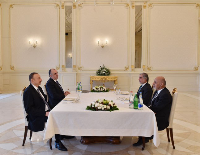 Prezident İlham Əliyev: Azərbaycan hər sahədə Əfqanıstanla fəal əməkdaşlığa hazırdır (FOTO)