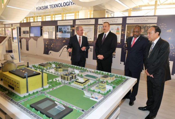 Prezident İlham Əliyev "Bakutel-2014" sərgisinin rəsmi açılışında iştirak edib  (FOTO)