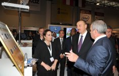 Prezident İlham Əliyev "Bakutel-2014" sərgisinin rəsmi açılışında iştirak edib  (FOTO)