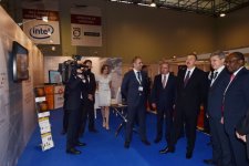 Prezident İlham Əliyev "Bakutel-2014" sərgisinin rəsmi açılışında iştirak edib  (FOTO)