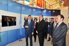 Prezident İlham Əliyev "Bakutel-2014" sərgisinin rəsmi açılışında iştirak edib  (FOTO)