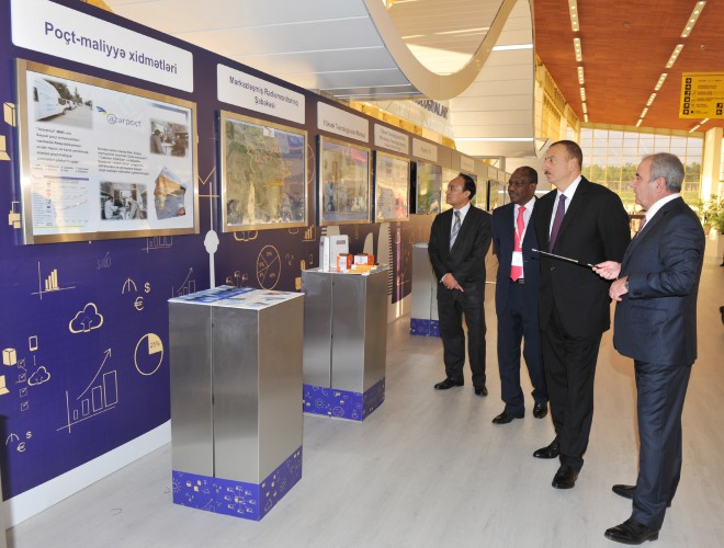 Prezident İlham Əliyev "Bakutel-2014" sərgisinin rəsmi açılışında iştirak edib  (FOTO)