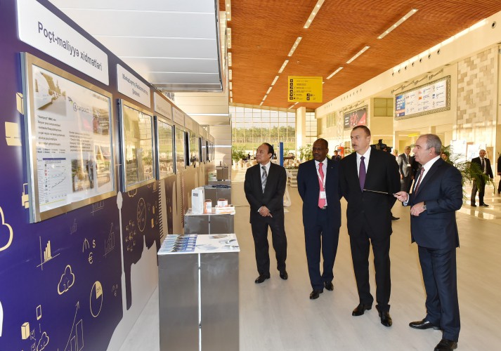 Prezident İlham Əliyev "Bakutel-2014" sərgisinin rəsmi açılışında iştirak edib  (FOTO)