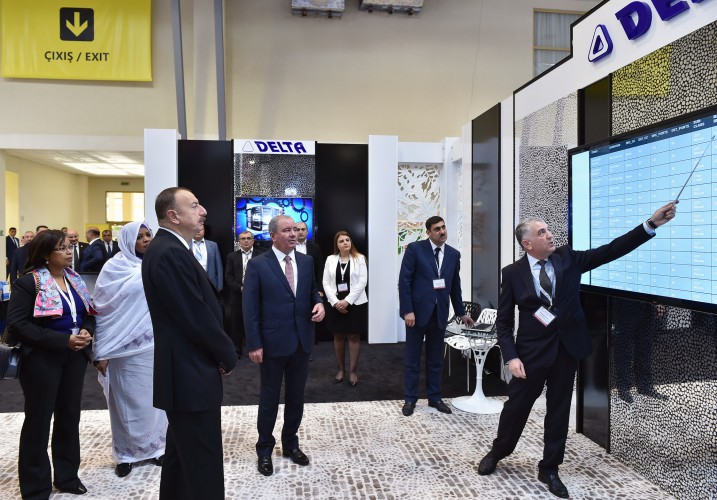 Prezident İlham Əliyev "Bakutel-2014" sərgisinin rəsmi açılışında iştirak edib  (FOTO)