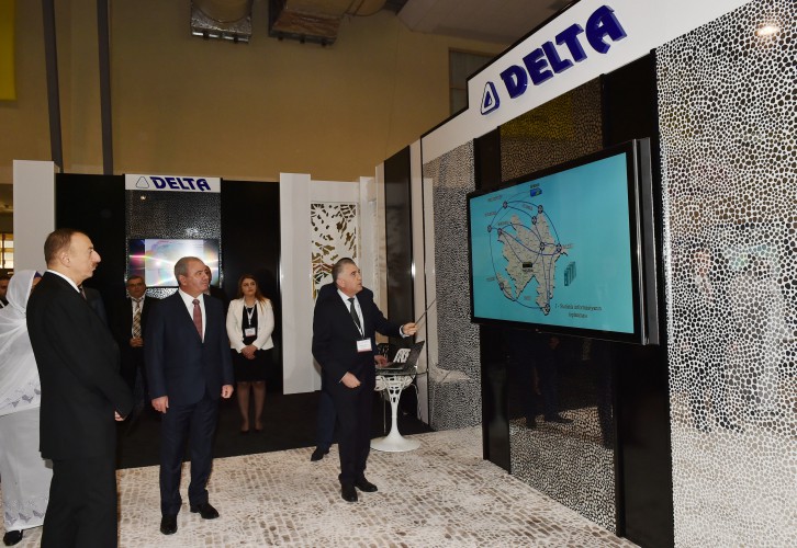 Prezident İlham Əliyev "Bakutel-2014" sərgisinin rəsmi açılışında iştirak edib  (FOTO)
