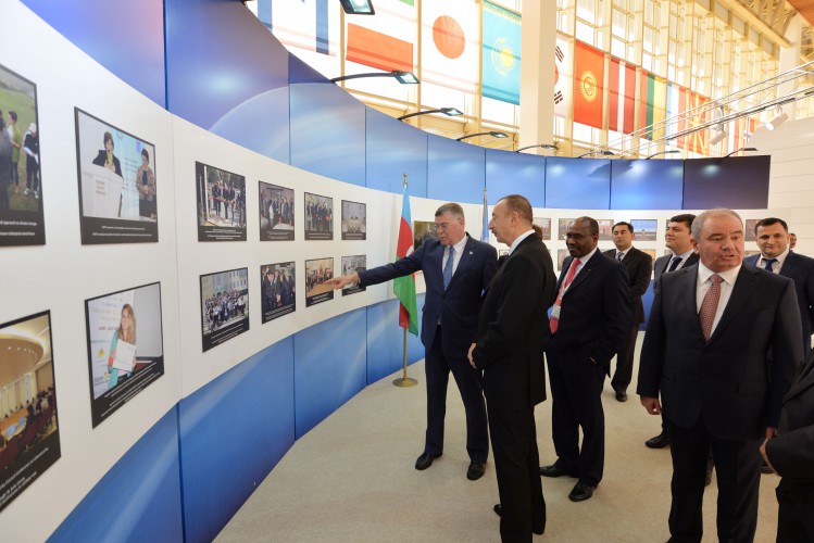 Prezident İlham Əliyev "Bakutel-2014" sərgisinin rəsmi açılışında iştirak edib  (FOTO)