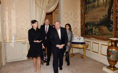 Azərbaycanın birinci xanımı Mehriban Əliyeva Fransa Senatının sədri ilə görüşüb  (FOTO)
