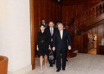 Azərbaycanın birinci xanımı Mehriban Əliyeva Fransa Senatının sədri ilə görüşüb  (FOTO)