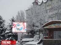 Ukraynanın Truskavets şəhərində ümummilli lider Heydər Əliyevə həsr olunan guşə yaradılıb (FOTO)