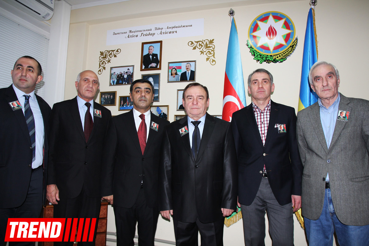 Ukraynanın Truskavets şəhərində ümummilli lider Heydər Əliyevə həsr olunan guşə yaradılıb (FOTO)