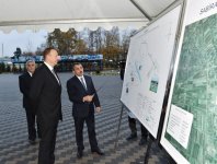Prezident İlham Əliyev Sabirabad şəhərinə içməli suyun verilməsi mərasimində iştirak edib  (FOTO)