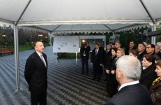 Prezident İlham Əliyev Sabirabad şəhərinə içməli suyun verilməsi mərasimində iştirak edib  (FOTO)