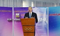 Prezident İlham Əliyev: Azərbaycanın idman uğurları 2015-ci ildə də təmin olunacaq (FOTO)