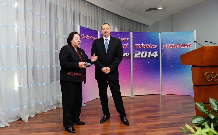 Prezident İlham Əliyev: Azərbaycanın idman uğurları 2015-ci ildə də təmin olunacaq (FOTO)