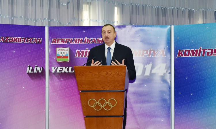 Prezident İlham Əliyev: Azərbaycanın idman uğurları 2015-ci ildə də təmin olunacaq (FOTO)