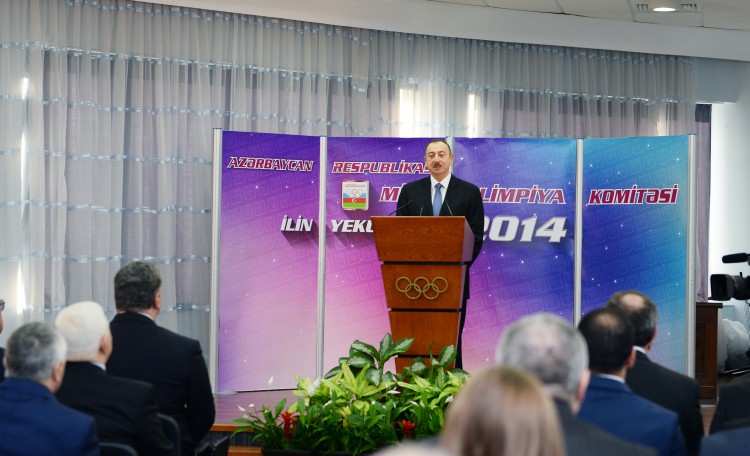 Prezident İlham Əliyev: Azərbaycanın idman uğurları 2015-ci ildə də təmin olunacaq (FOTO)