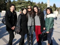 Leyla Əliyeva və rusiyalı qonaqlar Gəncədə olublar (FOTO)