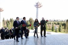 Leyla Əliyeva və rusiyalı qonaqlar Gəncədə olublar (FOTO)