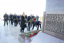 Leyla Əliyeva və rusiyalı qonaqlar Gəncədə olublar (FOTO)