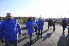 Leyla Əliyeva və rusiyalı qonaqlar Gəncədə olublar (FOTO)