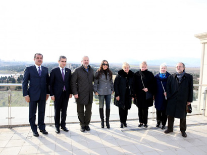 Leyla Əliyeva və rusiyalı qonaqlar Gəncədə olublar (FOTO)