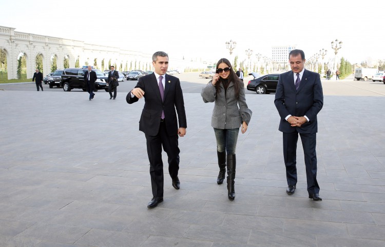 Leyla Əliyeva və rusiyalı qonaqlar Gəncədə olublar (FOTO)