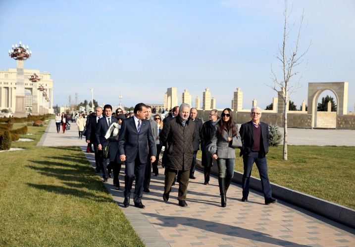 Leyla Əliyeva və rusiyalı qonaqlar Gəncədə olublar (FOTO)