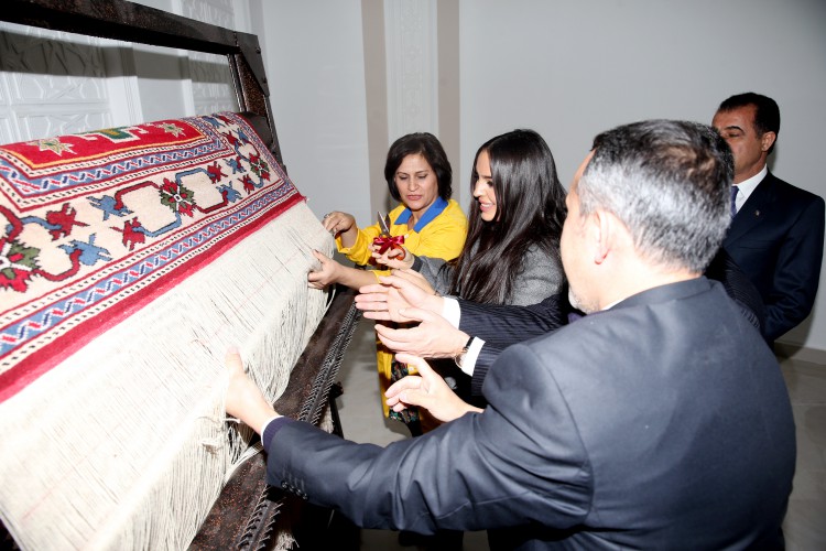 Leyla Əliyeva və rusiyalı qonaqlar Gəncədə olublar (FOTO)