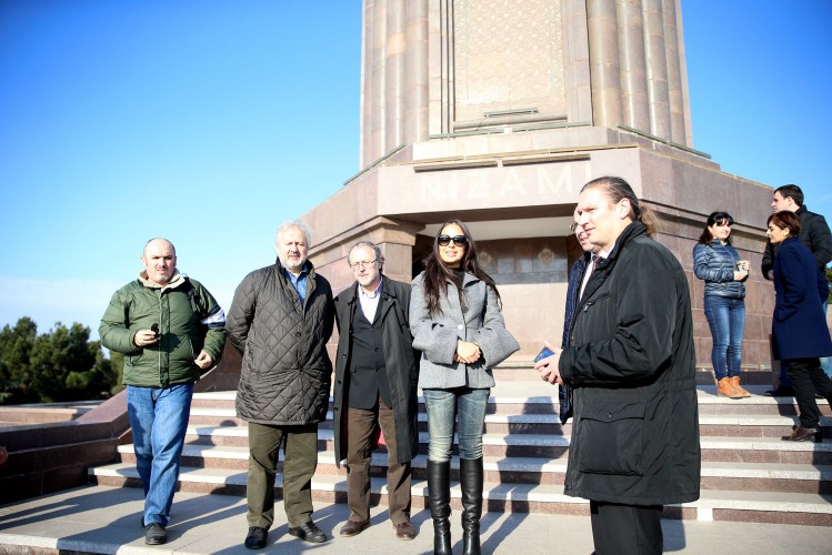 Leyla Əliyeva və rusiyalı qonaqlar Gəncədə olublar (FOTO)