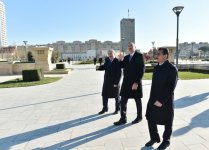 Prezident İlham Əliyev “Yasamal” parkının açılışında iştirak edib (FOTO)