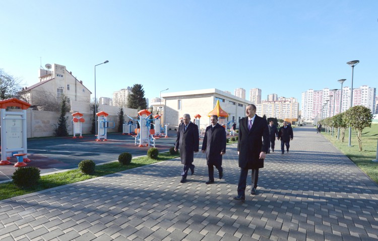 Prezident İlham Əliyev “Yasamal” parkının açılışında iştirak edib (FOTO)