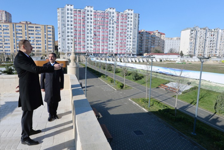Prezident İlham Əliyev “Yasamal” parkının açılışında iştirak edib (FOTO)