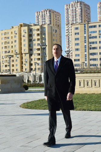 Prezident İlham Əliyev “Yasamal” parkının açılışında iştirak edib (FOTO)