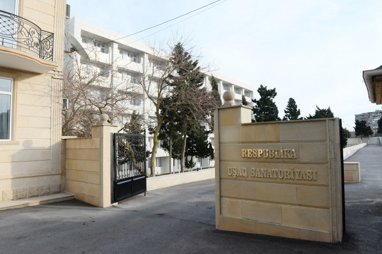 Mehriban Əliyeva Respublika Uşaq Sanatoriyasında yenidənqurmadan sonra yaradılan şəraitlə tanış olub  (FOTO)