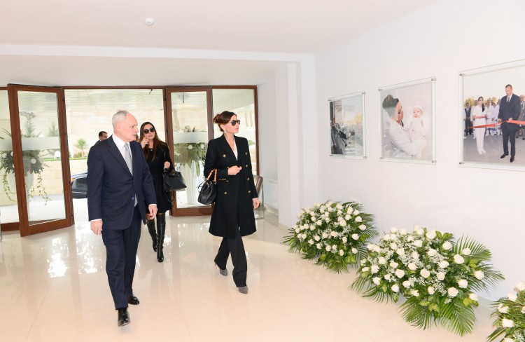 Mehriban Əliyeva Respublika Uşaq Sanatoriyasında yenidənqurmadan sonra yaradılan şəraitlə tanış olub  (FOTO)