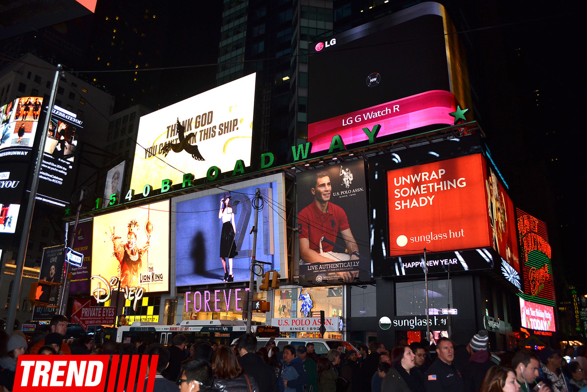 Nyu-York azərbaycanlının gözü ilə: "Times Square – meqapolisin neon ürəyi (FOTO)