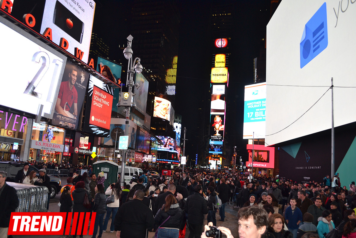 Nyu-York azərbaycanlının gözü ilə: "Times Square – meqapolisin neon ürəyi (FOTO)