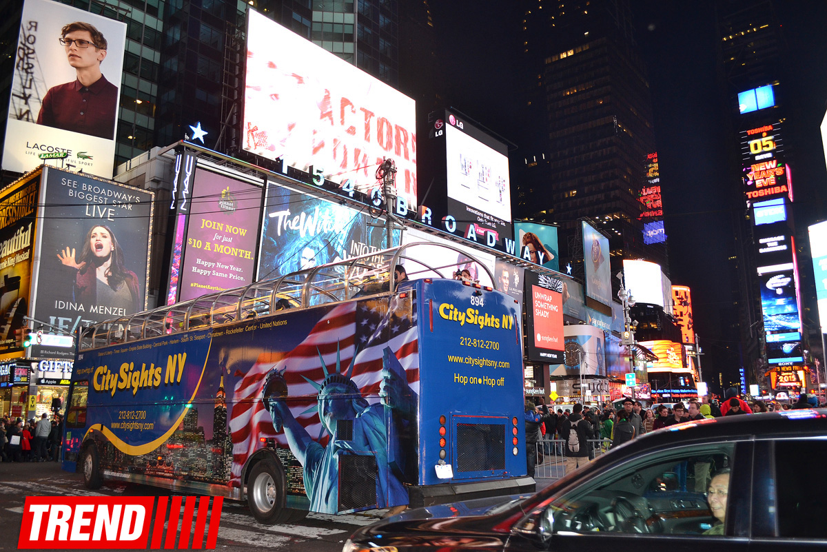 Nyu-York azərbaycanlının gözü ilə: "Times Square – meqapolisin neon ürəyi (FOTO)