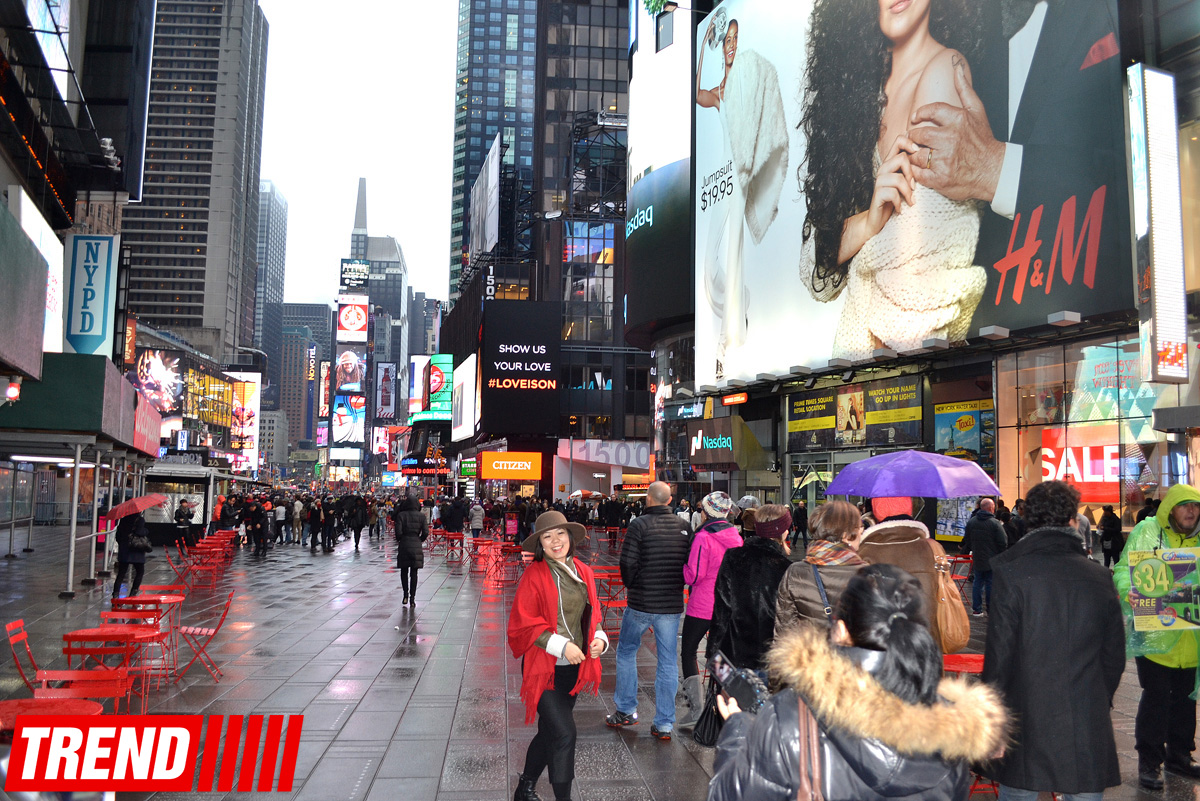Nyu-York azərbaycanlının gözü ilə: "Times Square – meqapolisin neon ürəyi (FOTO)