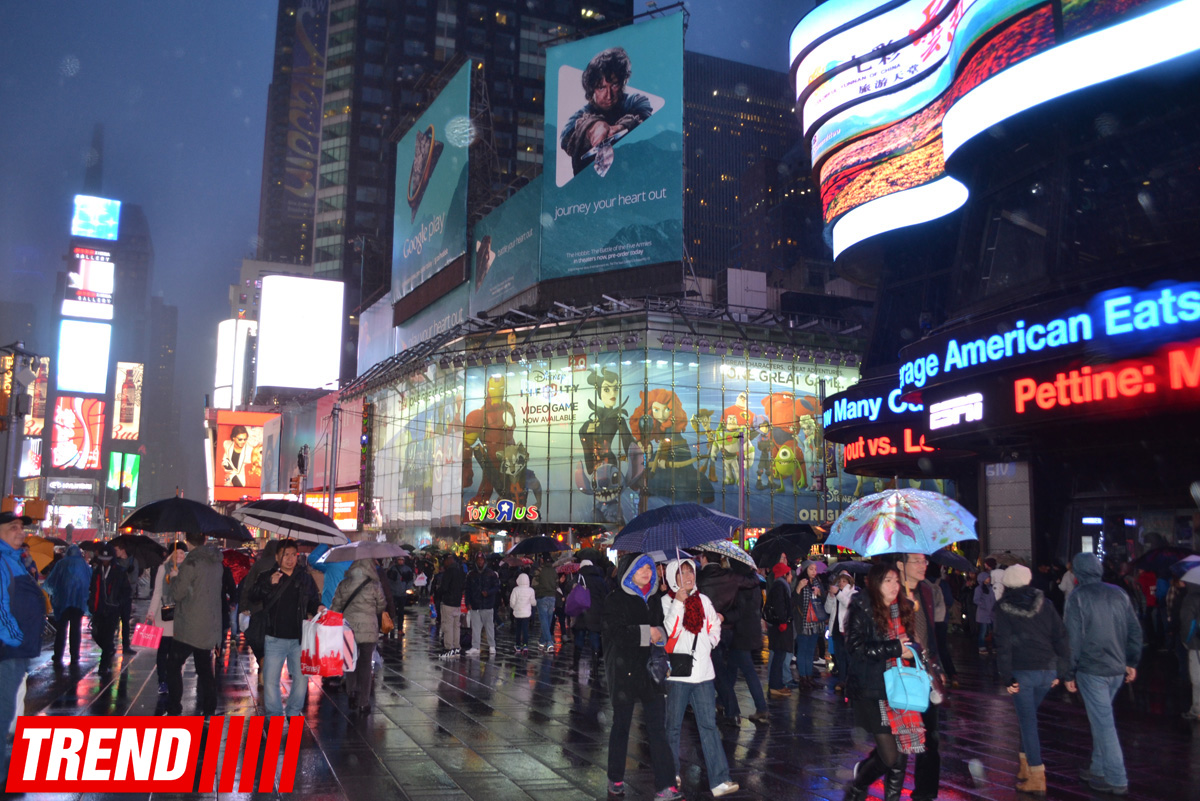 Nyu-York azərbaycanlının gözü ilə: "Times Square – meqapolisin neon ürəyi (FOTO)