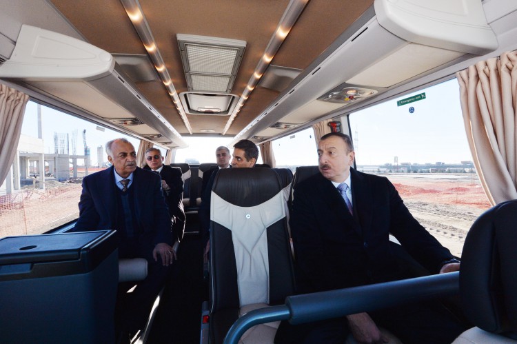 Prezident İlham Əliyev "Xəyal Adası" layihəsi üzrə görülən işlərin gedişi ilə tanış olub (FOTO)