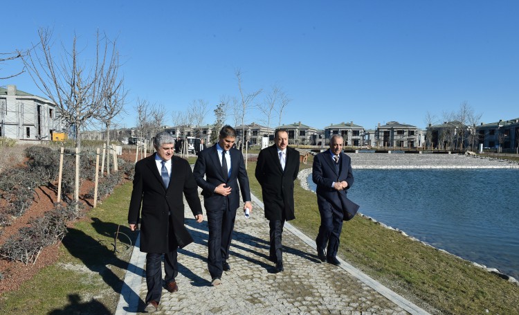 Prezident İlham Əliyev "Xəyal Adası" layihəsi üzrə görülən işlərin gedişi ilə tanış olub (FOTO)