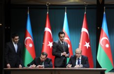 Ankarada Türkiyə-Azərbaycan sənədləri imzalanıb (FOTO)