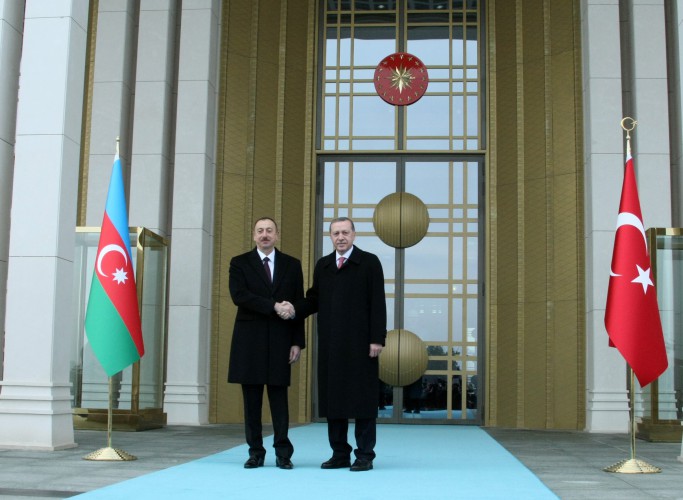 Azərbaycan Prezidenti İlham Əliyevin Türkiyədə rəsmi qarşılanma mərasimi keçirilib (FOTO)