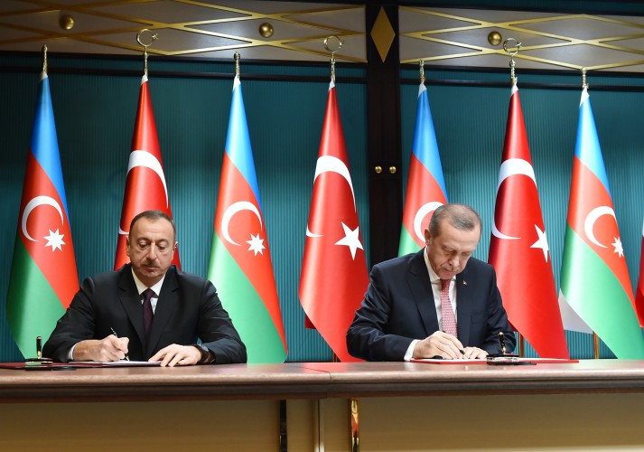 Ankarada Türkiyə-Azərbaycan sənədləri imzalanıb (FOTO)