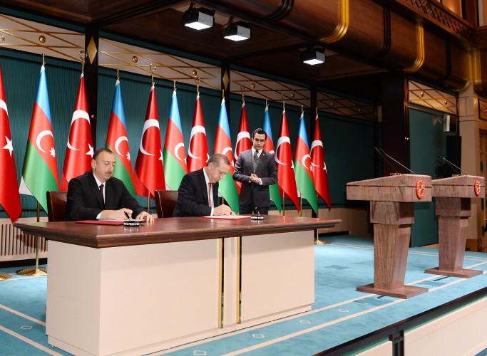 Ankarada Türkiyə-Azərbaycan sənədləri imzalanıb (FOTO)