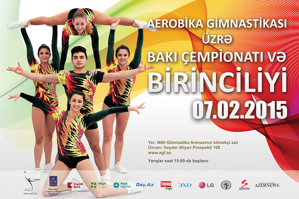 Aerobika gimnastikası üzrə Bakı çempionatı və birinciliyi keçiriləcək