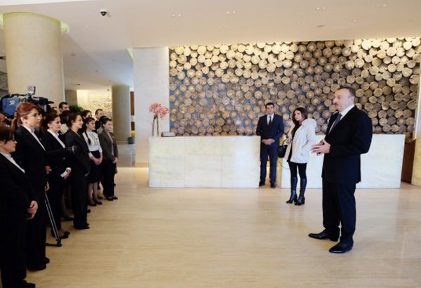 Prezident İlham Əliyev: Azərbaycanın regionlarının inkişafı bundan sonra da uğurla təmin ediləcək (FOTO)