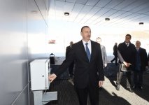 Prezident İlham Əliyev və xanımı "Şahdağ" qış-yay turizm kompleksinin 1 nömrəli kanat və xizək enişinin açılışında iştirak ediblər (FOTO)